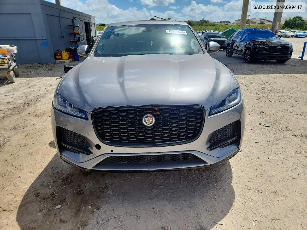 2022 Jaguar F-Pace S 4C P250 VIN: SADCJ2EX3NA699447 Lot: 45572606
