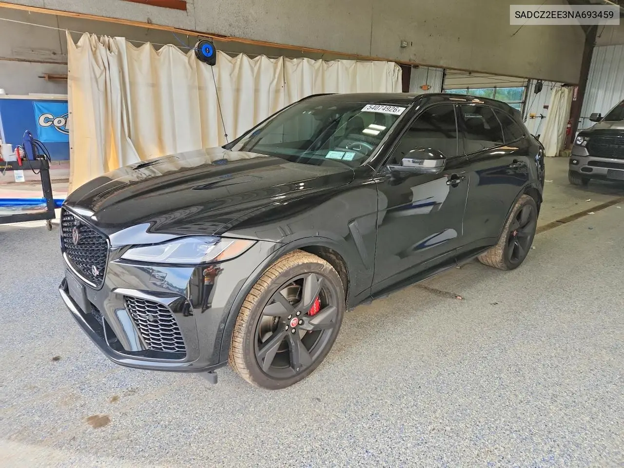 2022 Jaguar F-Pace Svr VIN: SADCZ2EE3NA693459 Lot: 54074926