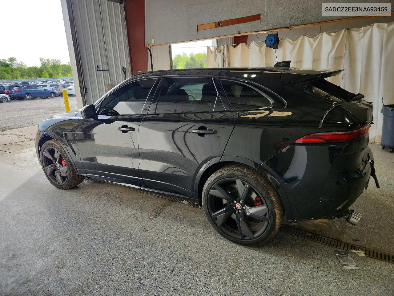 2022 Jaguar F-Pace Svr VIN: SADCZ2EE3NA693459 Lot: 54074926