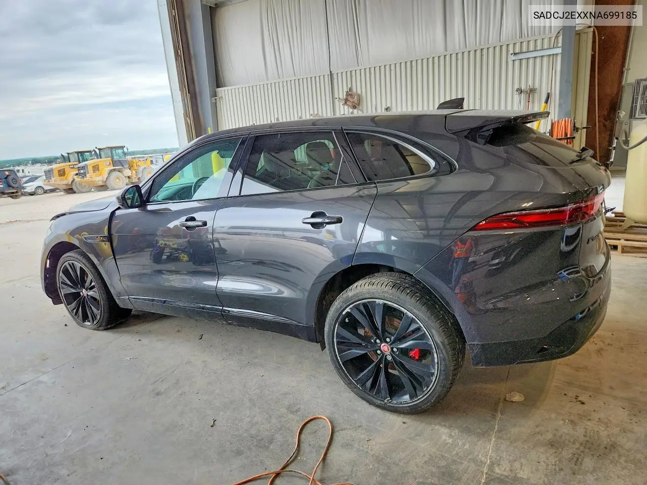 2022 Jaguar F-Pace S VIN: SADCJ2EXXNA699185 Lot: 56319116