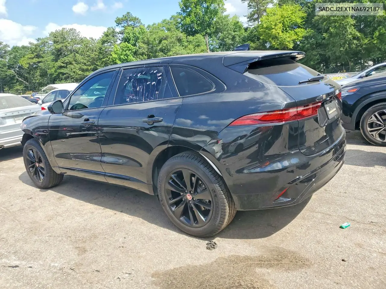 2022 Jaguar F-Pace S VIN: SADCJ2EX1NA692187 Lot: 58796646