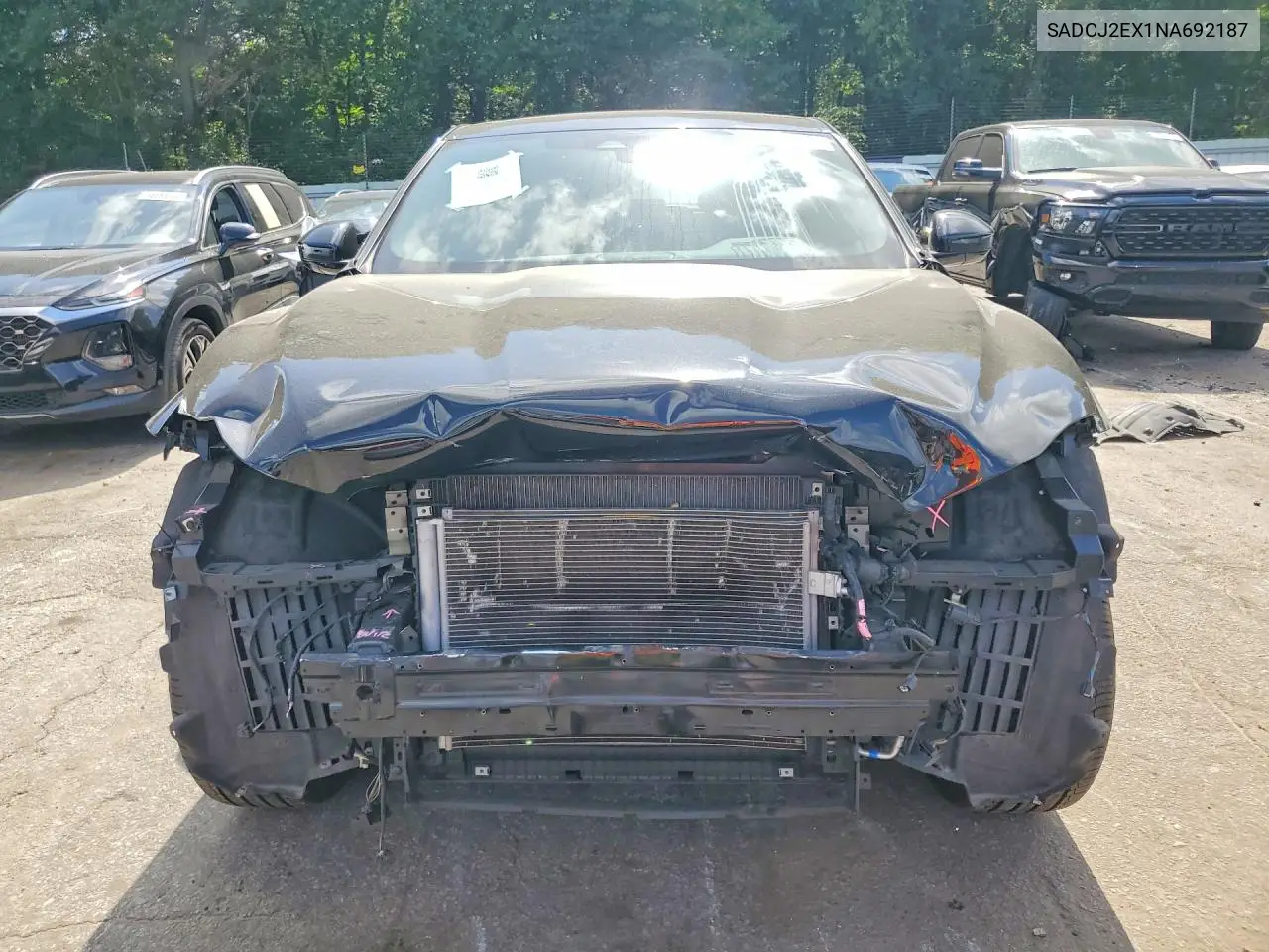 2022 Jaguar F-Pace S VIN: SADCJ2EX1NA692187 Lot: 58796646