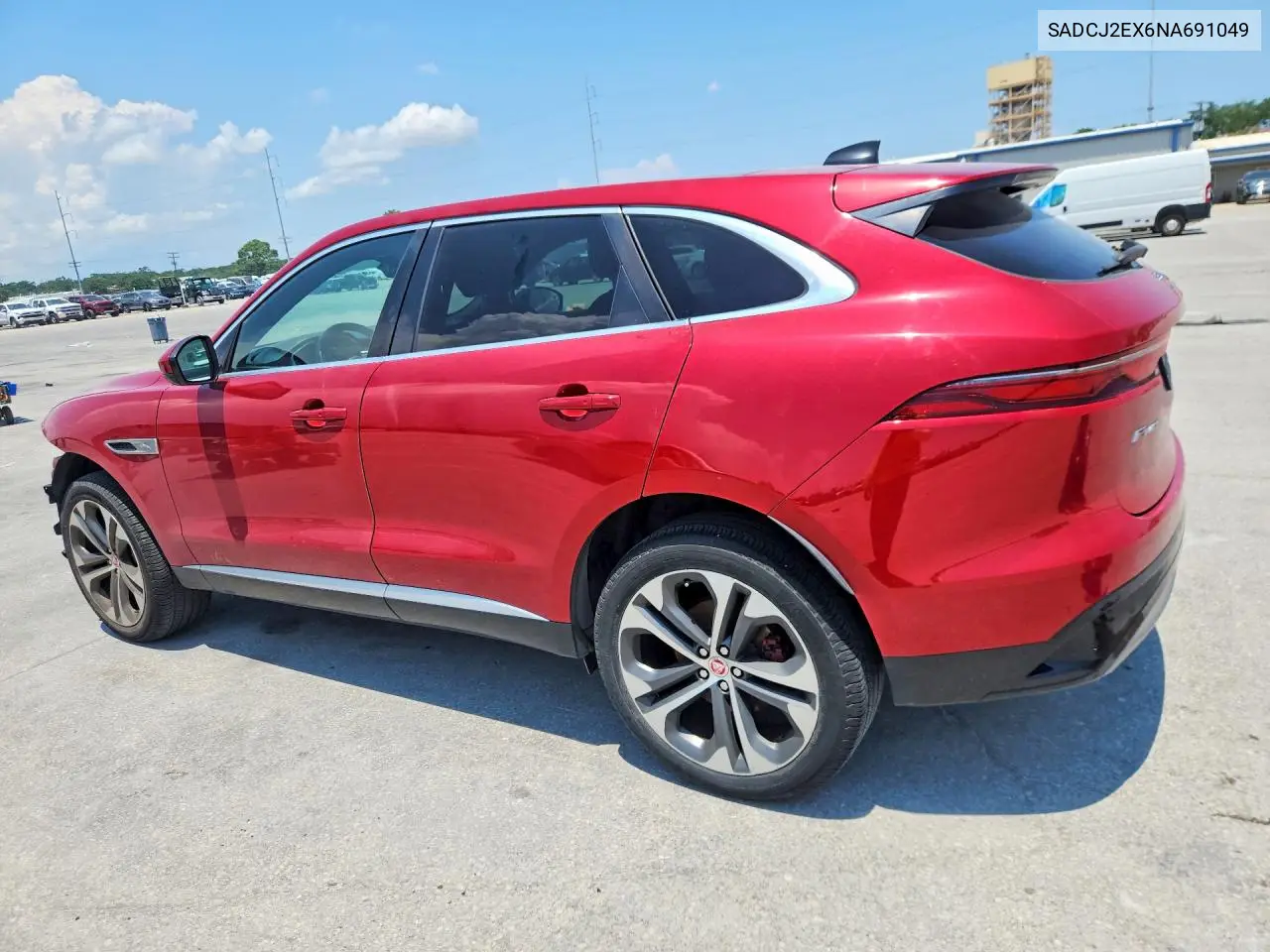 2022 Jaguar F-Pace VIN: SADCJ2EX6NA691049 Lot: 58919416