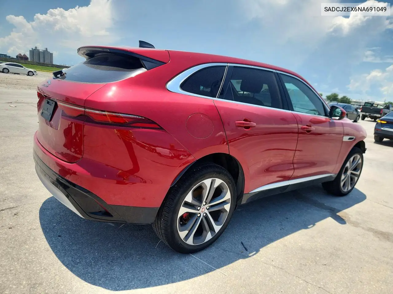 2022 Jaguar F-Pace VIN: SADCJ2EX6NA691049 Lot: 58919416