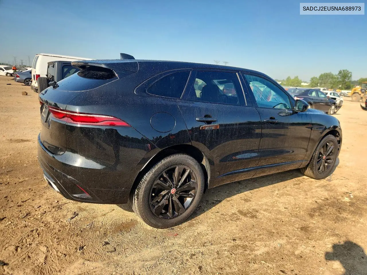 2022 Jaguar F-Pace S VIN: SADCJ2EU5NA688973 Lot: 60670286