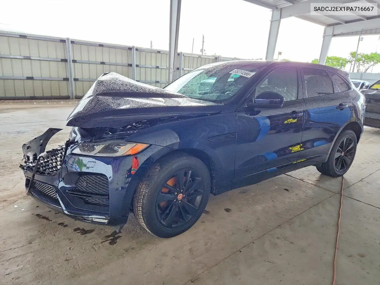 2023 Jaguar F-Pace S VIN: SADCJ2EX1PA716667 Lot: 55014566