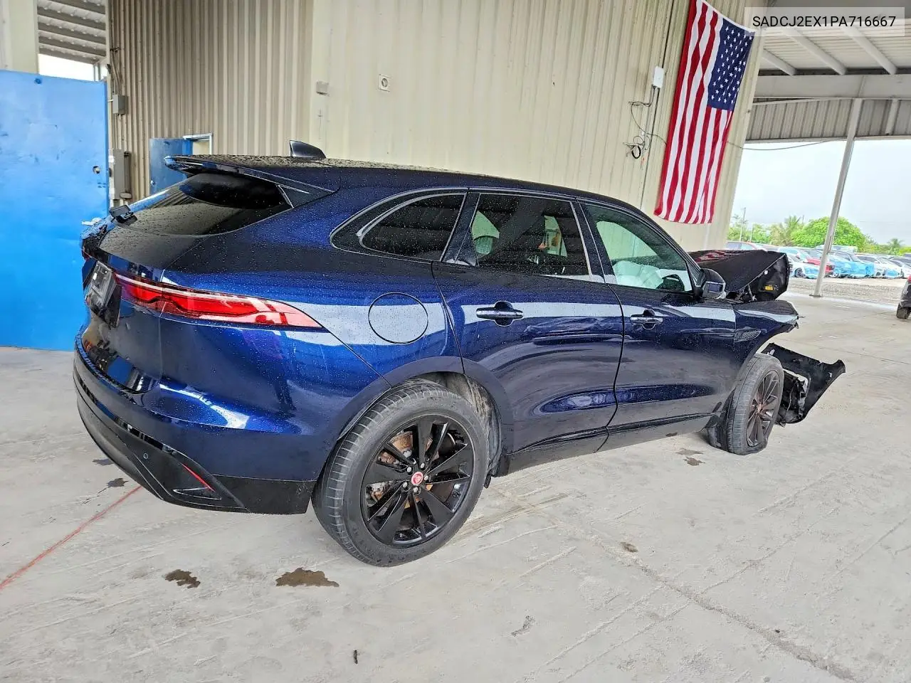 2023 Jaguar F-Pace S VIN: SADCJ2EX1PA716667 Lot: 55014566