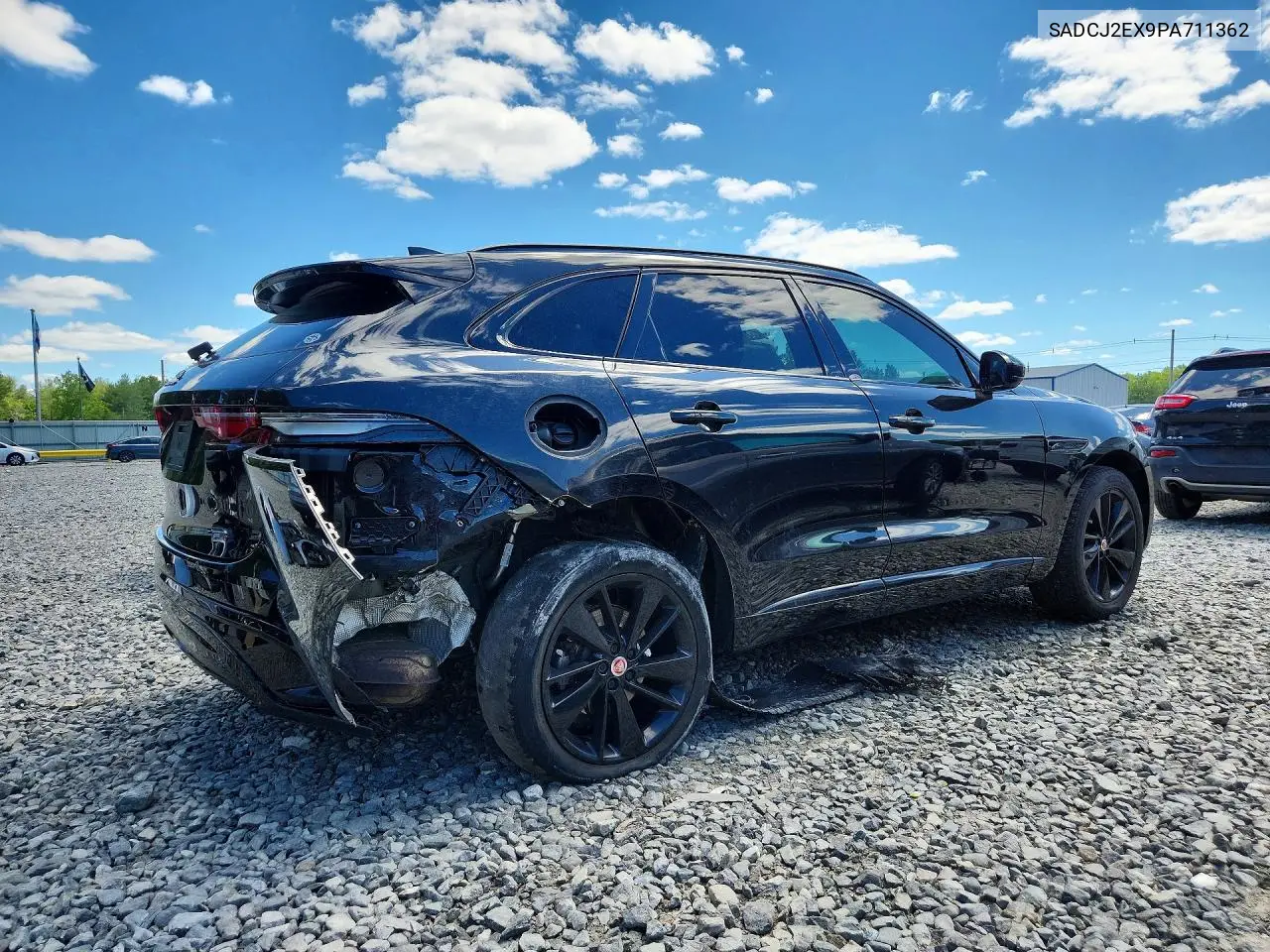 2023 Jaguar F-Pace S VIN: SADCJ2EX9PA711362 Lot: 57156486