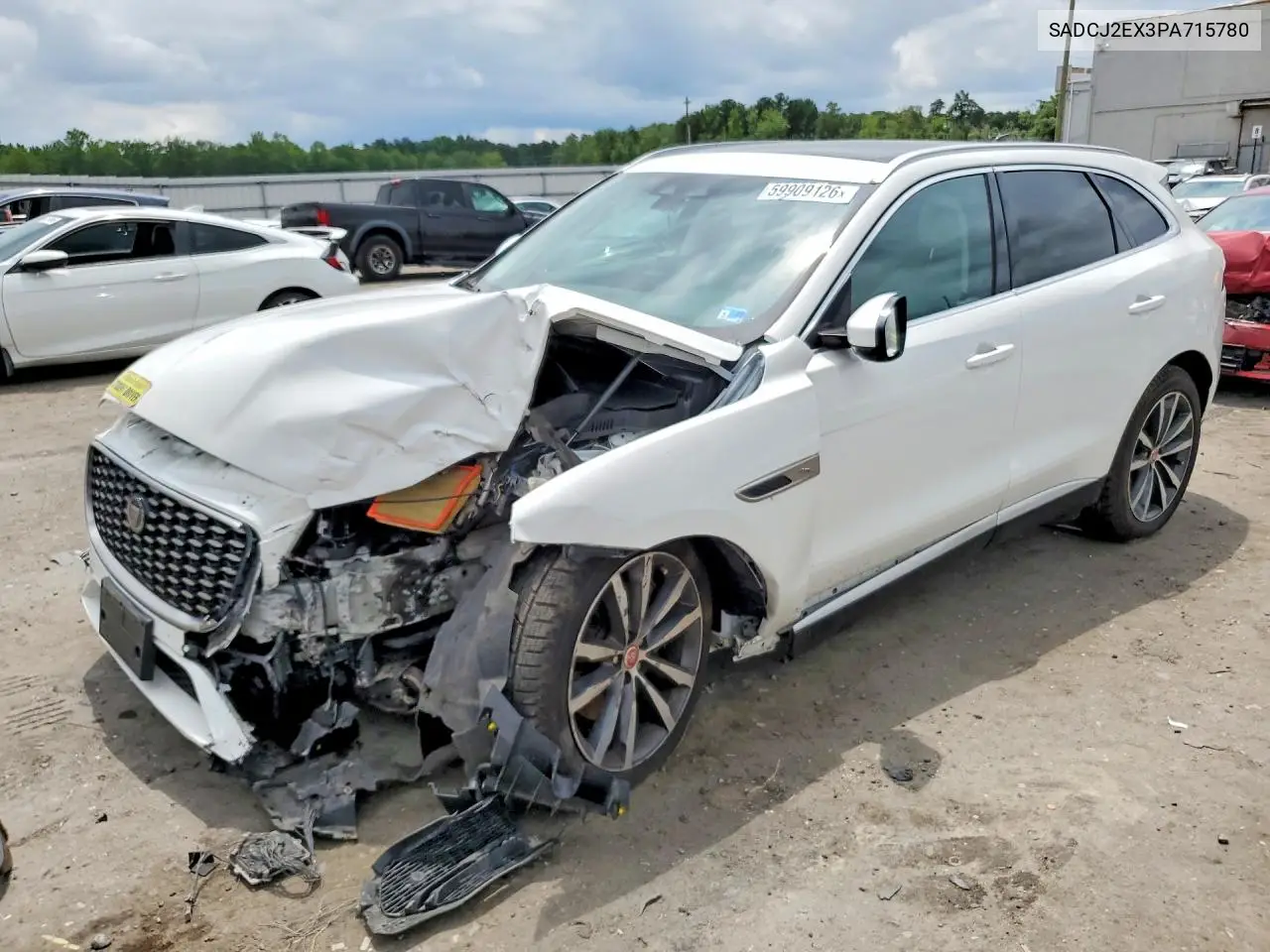 2023 Jaguar F-Pace S VIN: SADCJ2EX3PA715780 Lot: 59909126