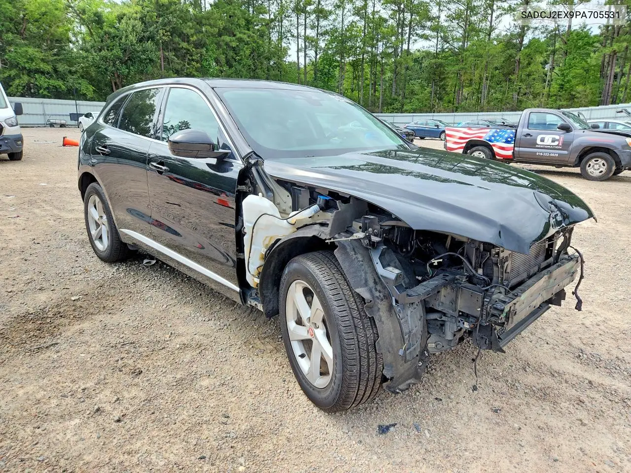2023 Jaguar F-Pace S VIN: SADCJ2EX9PA705531 Lot: 60242836