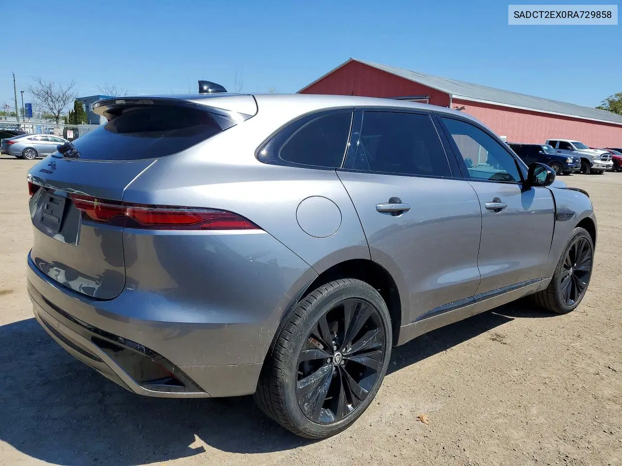 2024 Jaguar F-Pace R-Dynamic S VIN: SADCT2EX0RA729858 Lot: 52890126