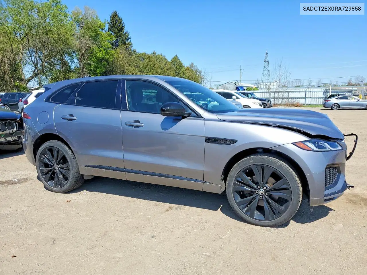 2024 Jaguar F-Pace R-Dynamic S VIN: SADCT2EX0RA729858 Lot: 52890126