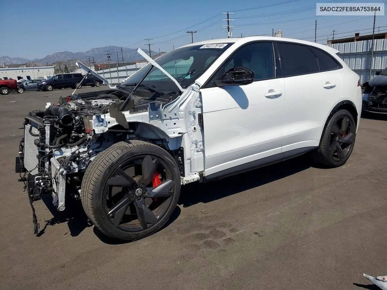 2025 Jaguar F-Pace Svr 575 Edition VIN: SADCZ2FE8SA753844 Lot: 54317916