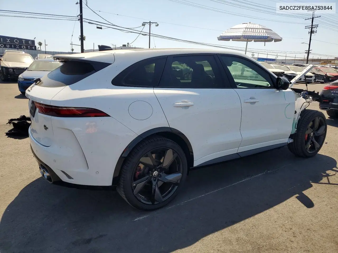 2025 Jaguar F-Pace Svr 575 Edition VIN: SADCZ2FE8SA753844 Lot: 54317916