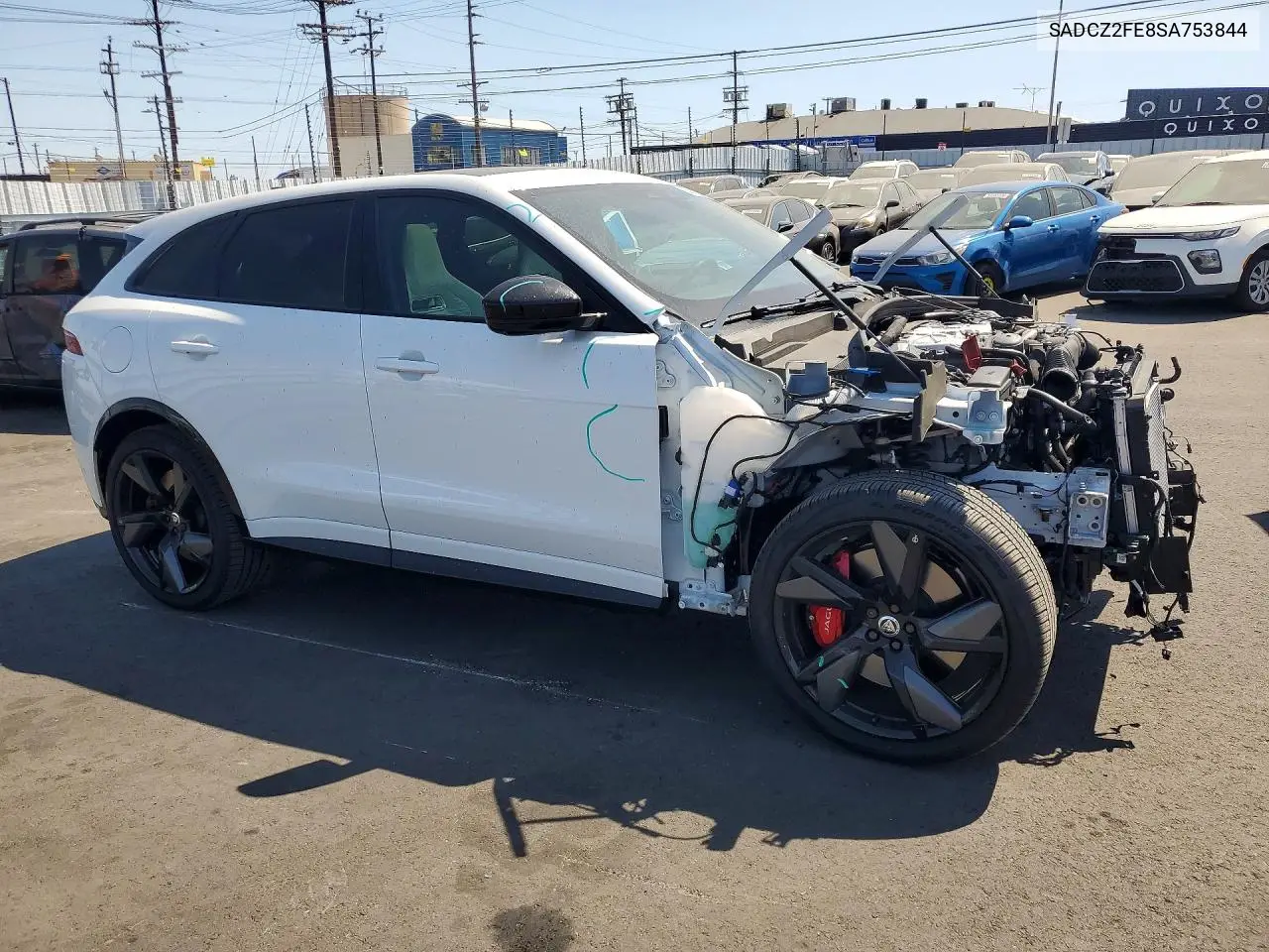 2025 Jaguar F-Pace Svr 575 Edition VIN: SADCZ2FE8SA753844 Lot: 54317916