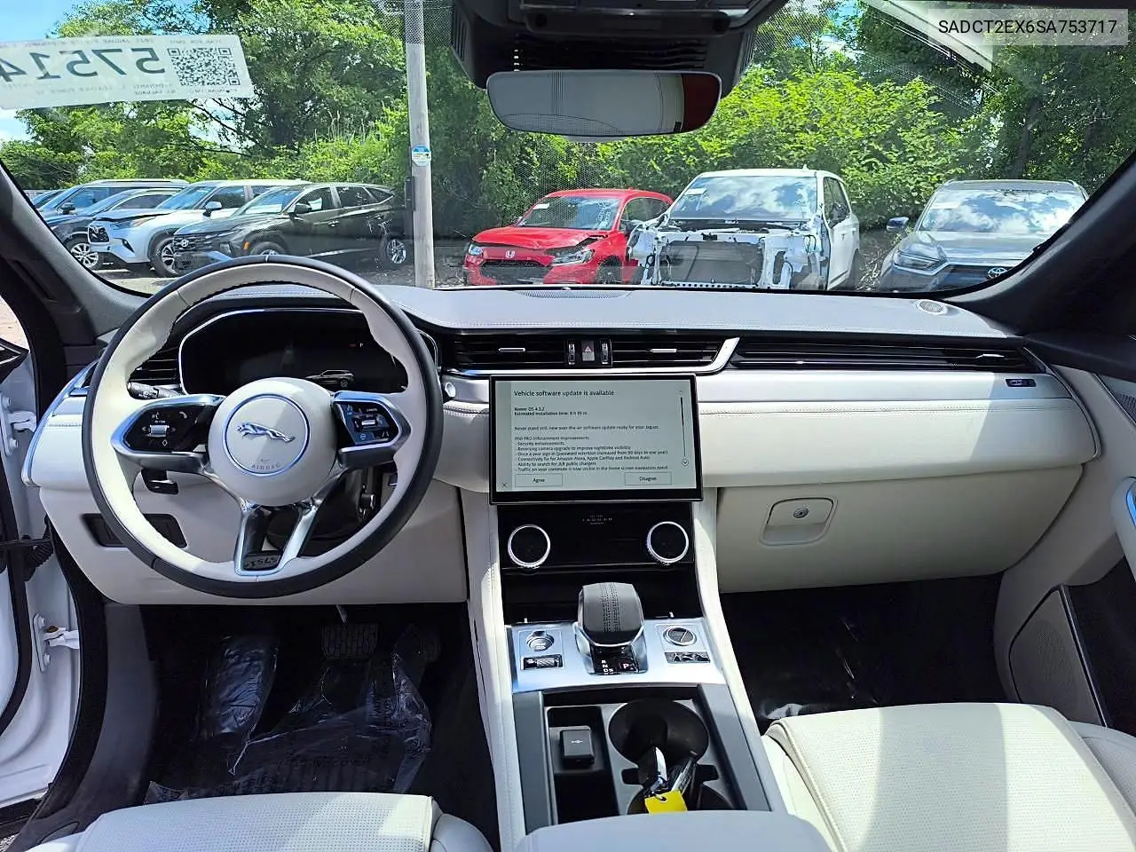 2025 Jaguar F-Pace R-Dynamic S VIN: SADCT2EX6SA753717 Lot: 54876356