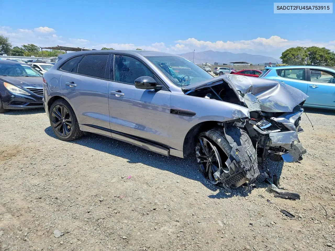 2025 Jaguar F-Pace R-Dynamic S VIN: SADCT2FU4SA753915 Lot: 61352986