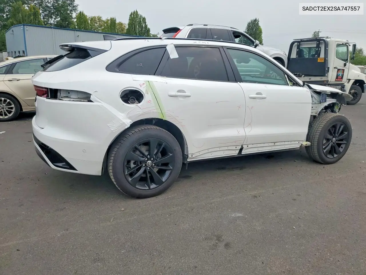2025 Jaguar F-Pace R-Dynamic S VIN: SADCT2EX2SA747557 Lot: 61974926