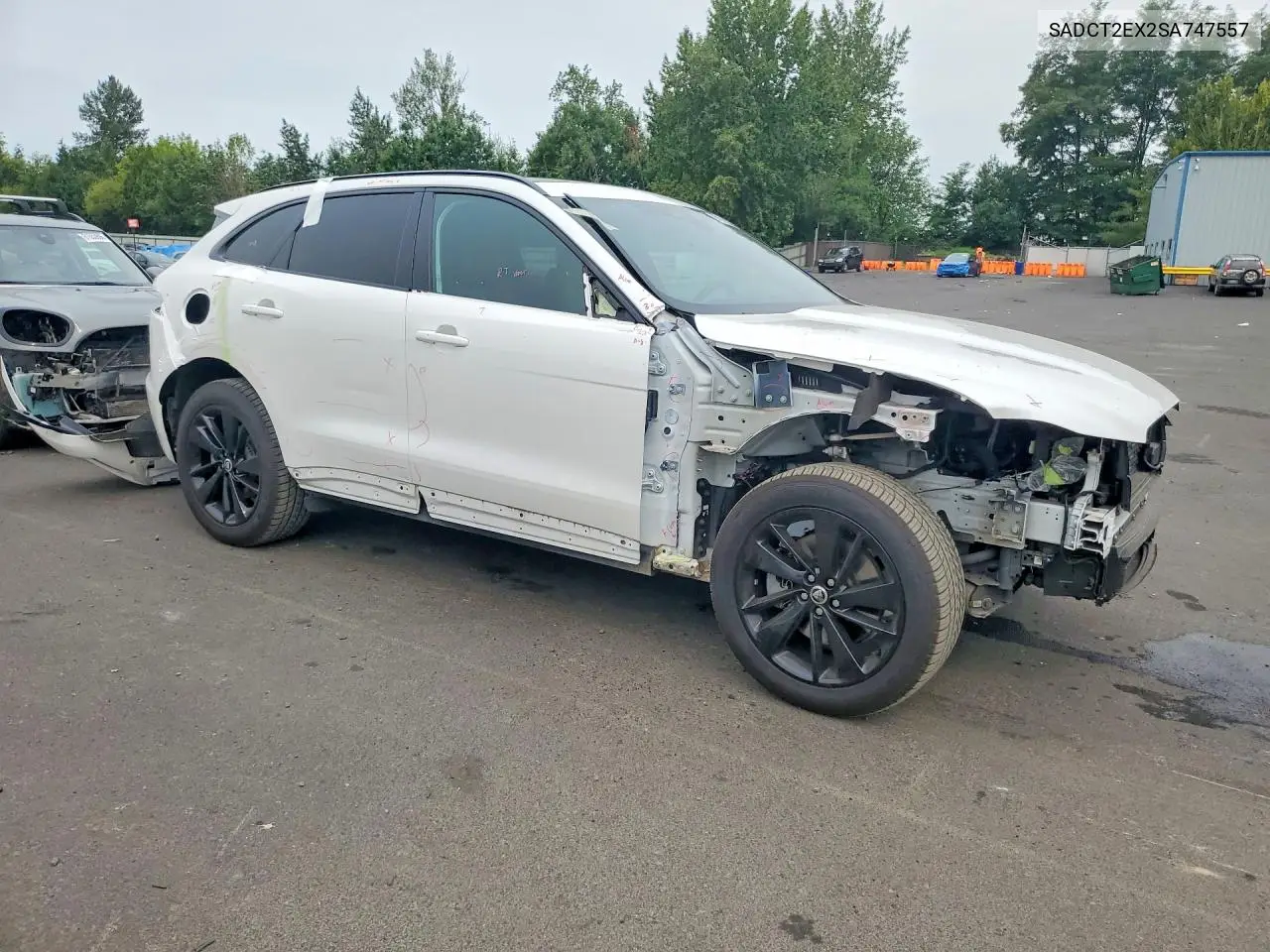 2025 Jaguar F-Pace R-Dynamic S VIN: SADCT2EX2SA747557 Lot: 61974926