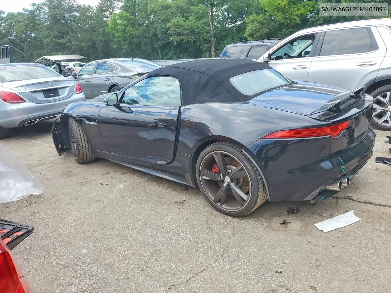 2014 Jaguar F-Type V8 S VIN: SAJWA6GL2EMK04097 Lot: 54847986