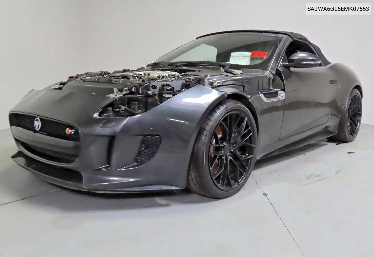 2014 Jaguar F-Type V8 S VIN: SAJWA6GL6EMK07553 Lot: 57409666
