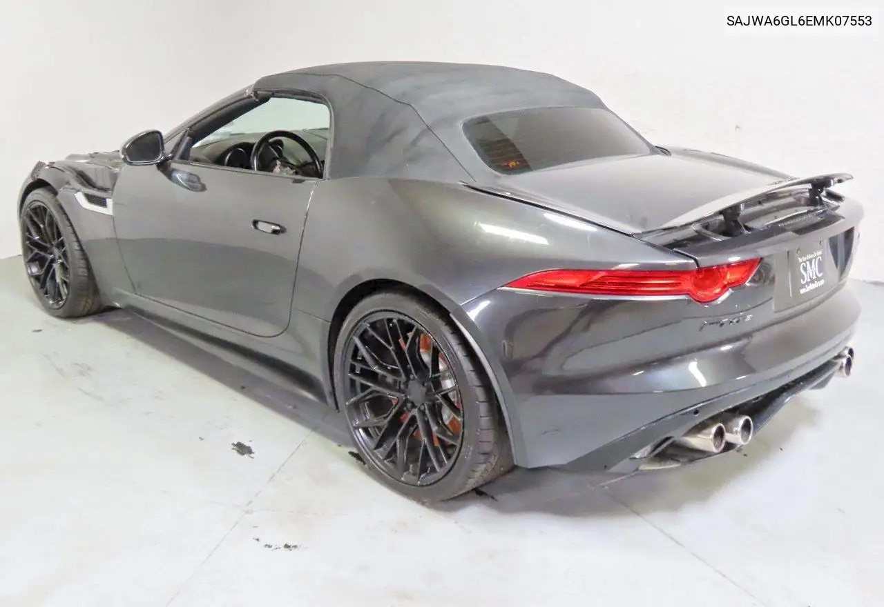 2014 Jaguar F-Type V8 S VIN: SAJWA6GL6EMK07553 Lot: 57409666