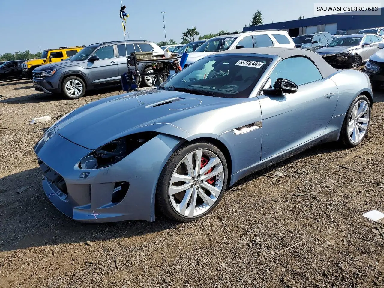 2014 Jaguar F-Type S VIN: SAJWA6FC5E8K07683 Lot: 58770946