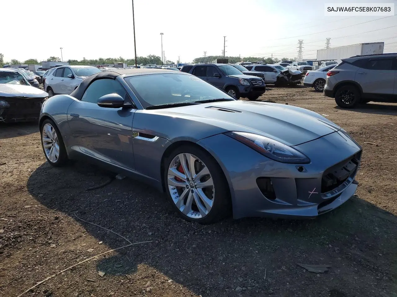 2014 Jaguar F-Type S VIN: SAJWA6FC5E8K07683 Lot: 58770946