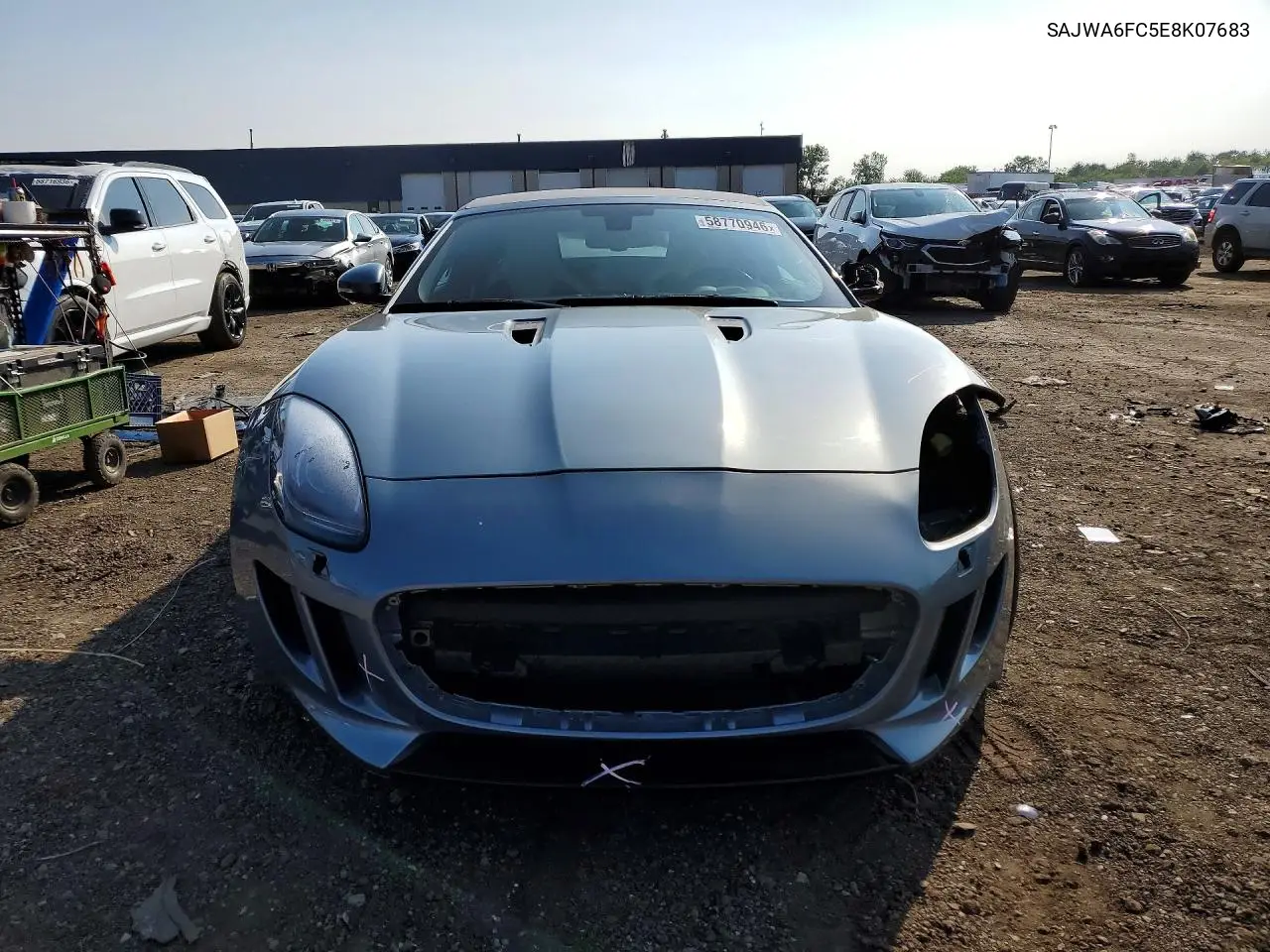 2014 Jaguar F-Type S VIN: SAJWA6FC5E8K07683 Lot: 58770946