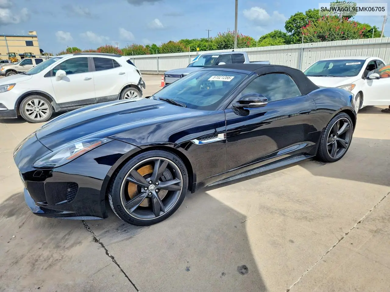 2014 Jaguar F-Type S VIN: SAJWA6GL9EMK06705 Lot: 61021266