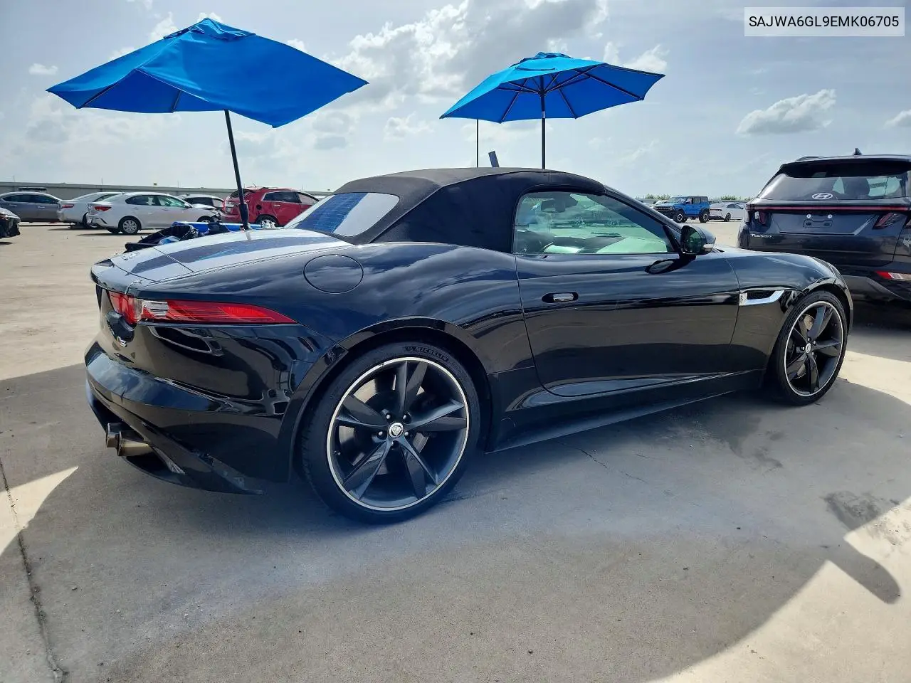 2014 Jaguar F-Type S VIN: SAJWA6GL9EMK06705 Lot: 61021266