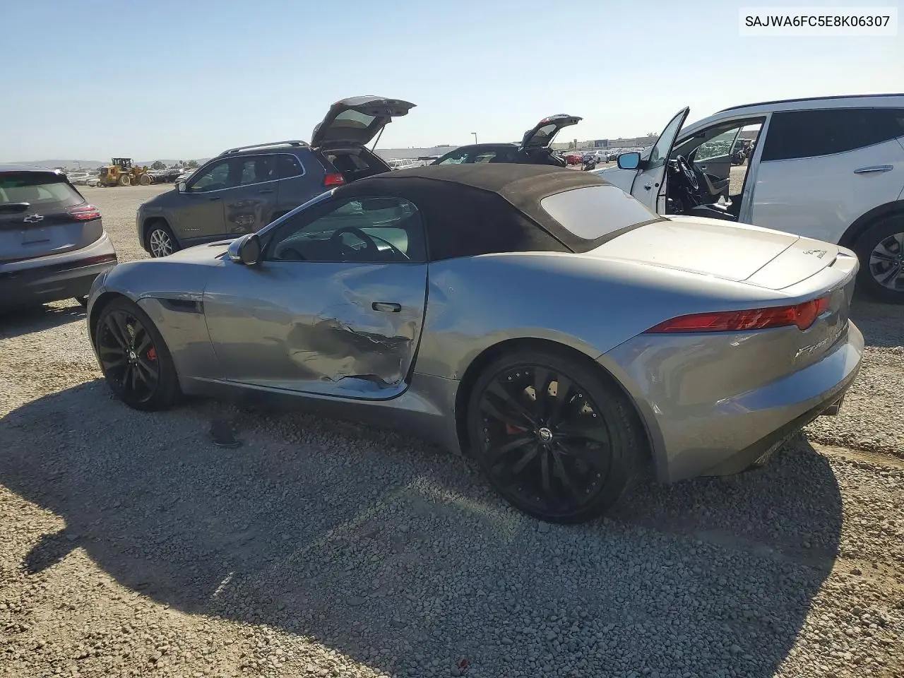 2014 Jaguar F-Type S VIN: SAJWA6FC5E8K06307 Lot: 61481956
