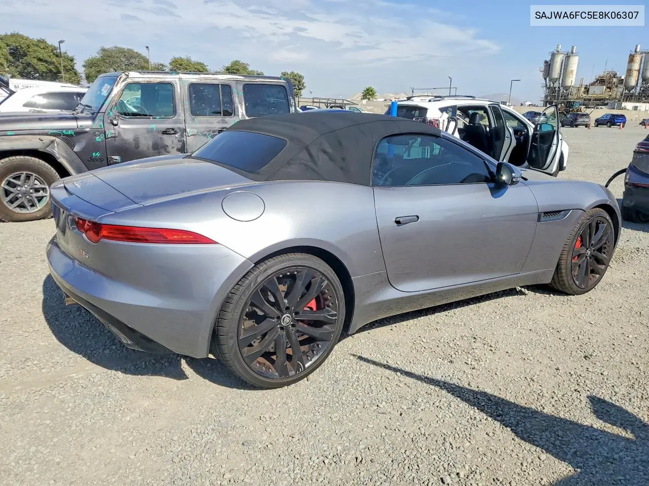 2014 Jaguar F-Type S VIN: SAJWA6FC5E8K06307 Lot: 61481956