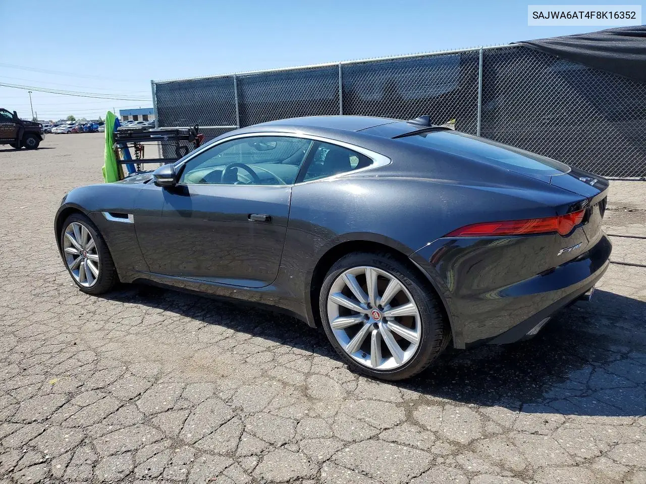 2015 Jaguar F-Type VIN: SAJWA6AT4F8K16352 Lot: 51834646