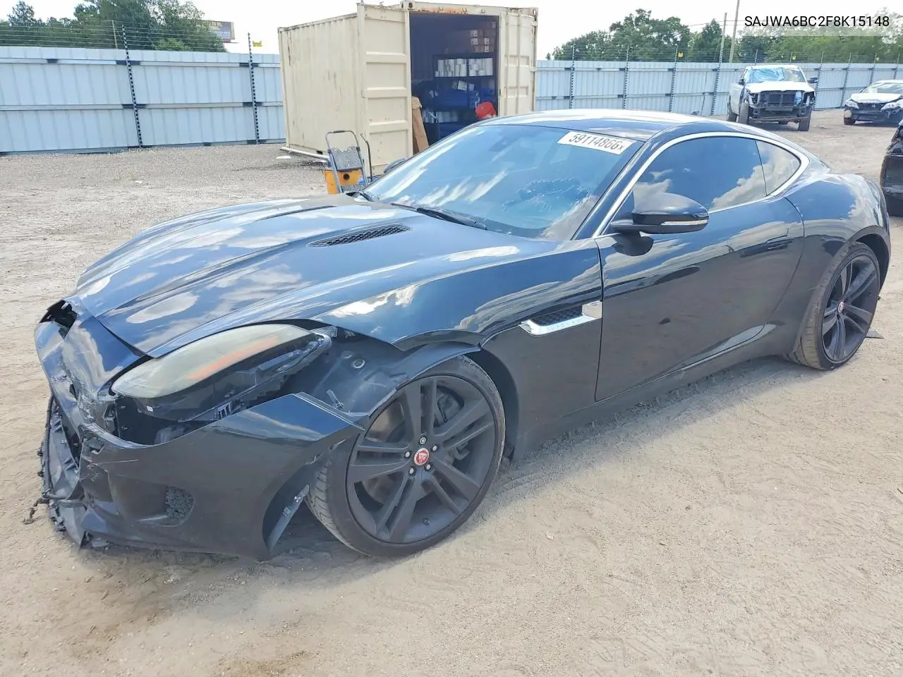 2015 Jaguar F-Type S VIN: SAJWA6BC2F8K15148 Lot: 59114866