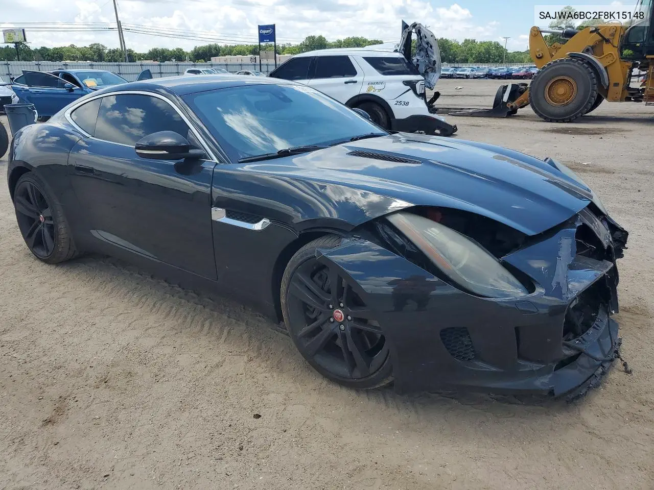 2015 Jaguar F-Type S VIN: SAJWA6BC2F8K15148 Lot: 59114866