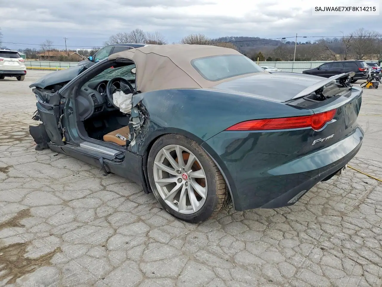 2015 Jaguar F-Type VIN: SAJWA6E7XF8K14215 Lot: 79466215