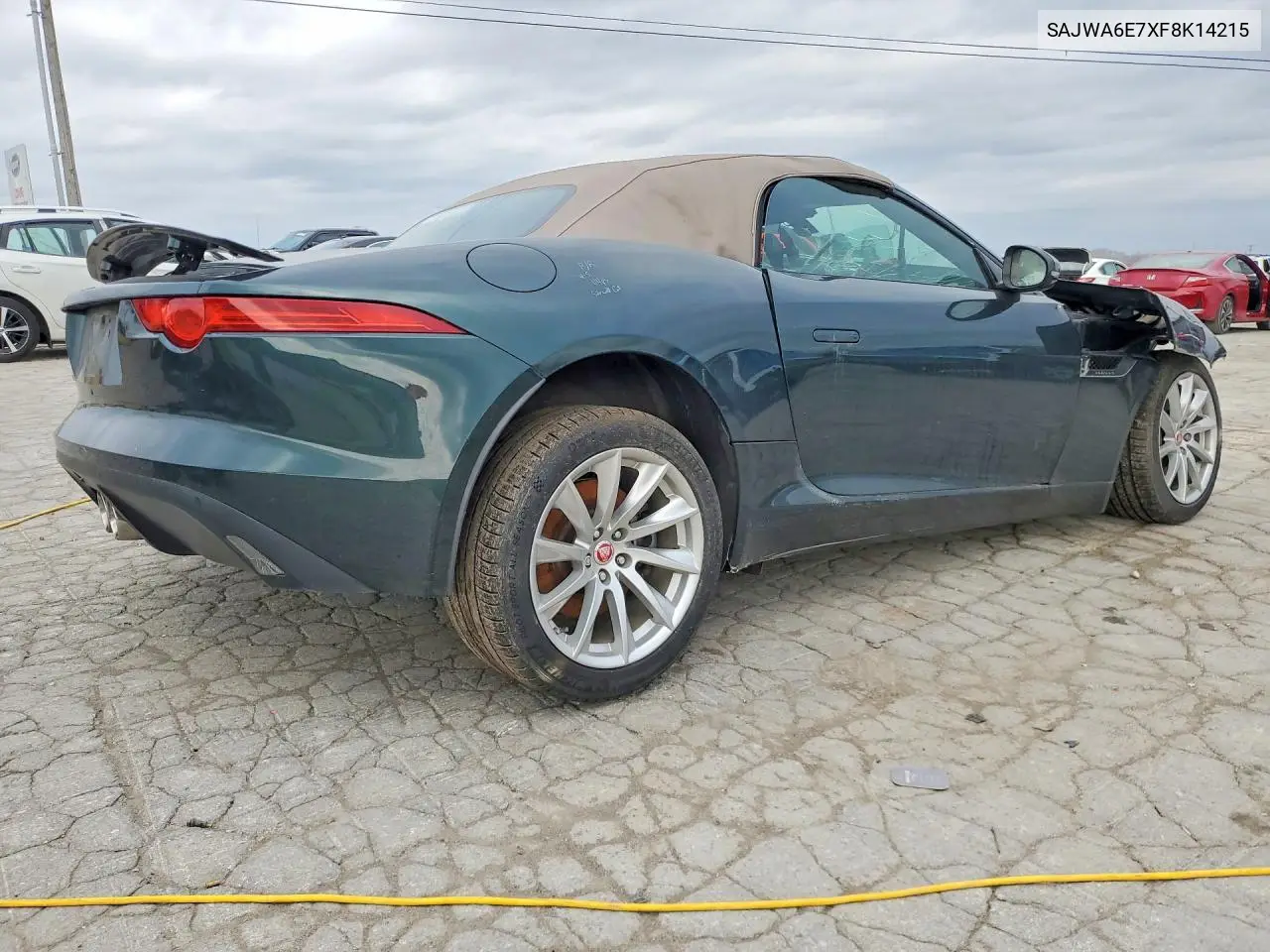 2015 Jaguar F-Type VIN: SAJWA6E7XF8K14215 Lot: 79466215