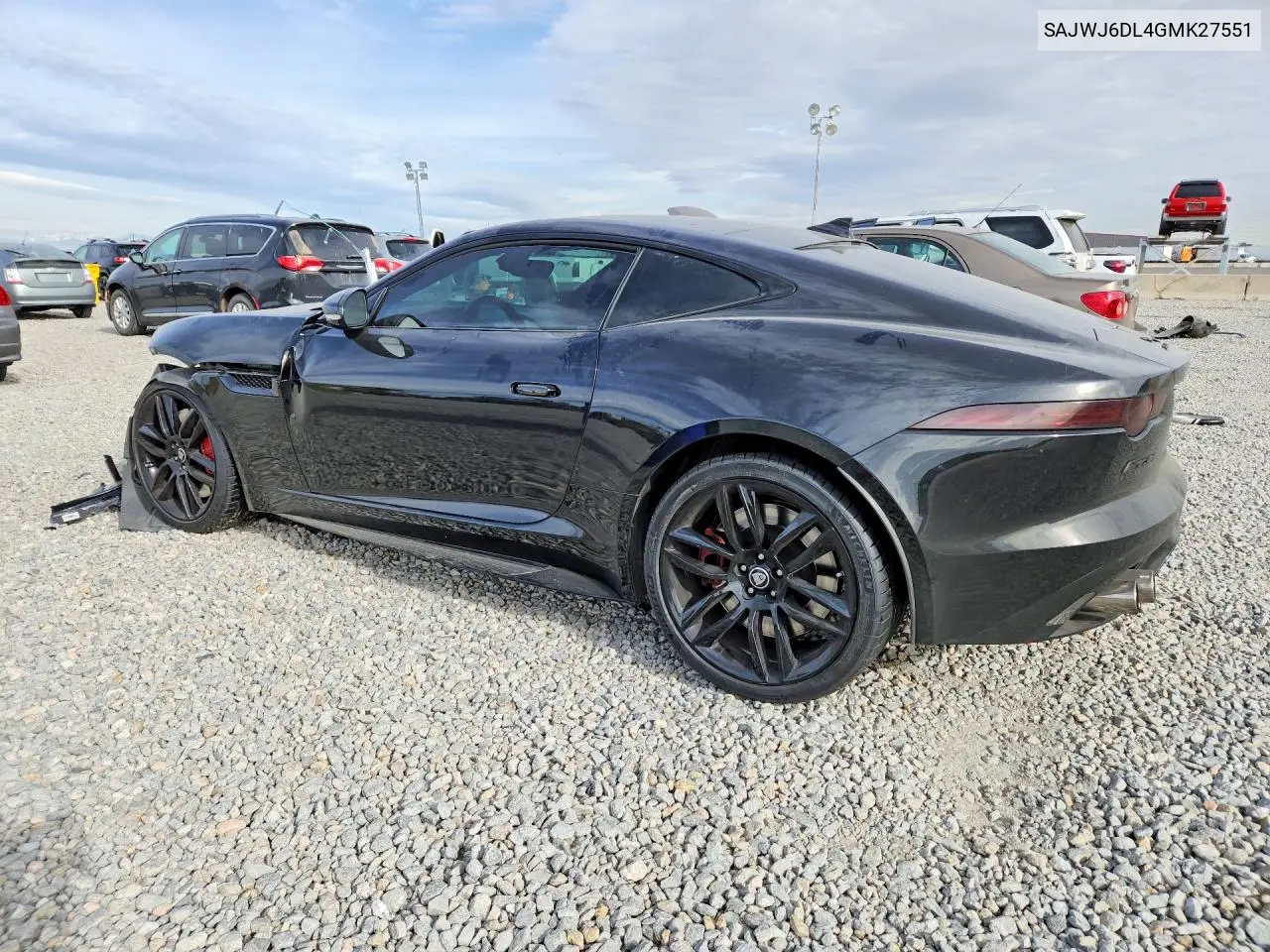 2016 Jaguar F-Type R VIN: SAJWJ6DL4GMK27551 Lot: 47432846