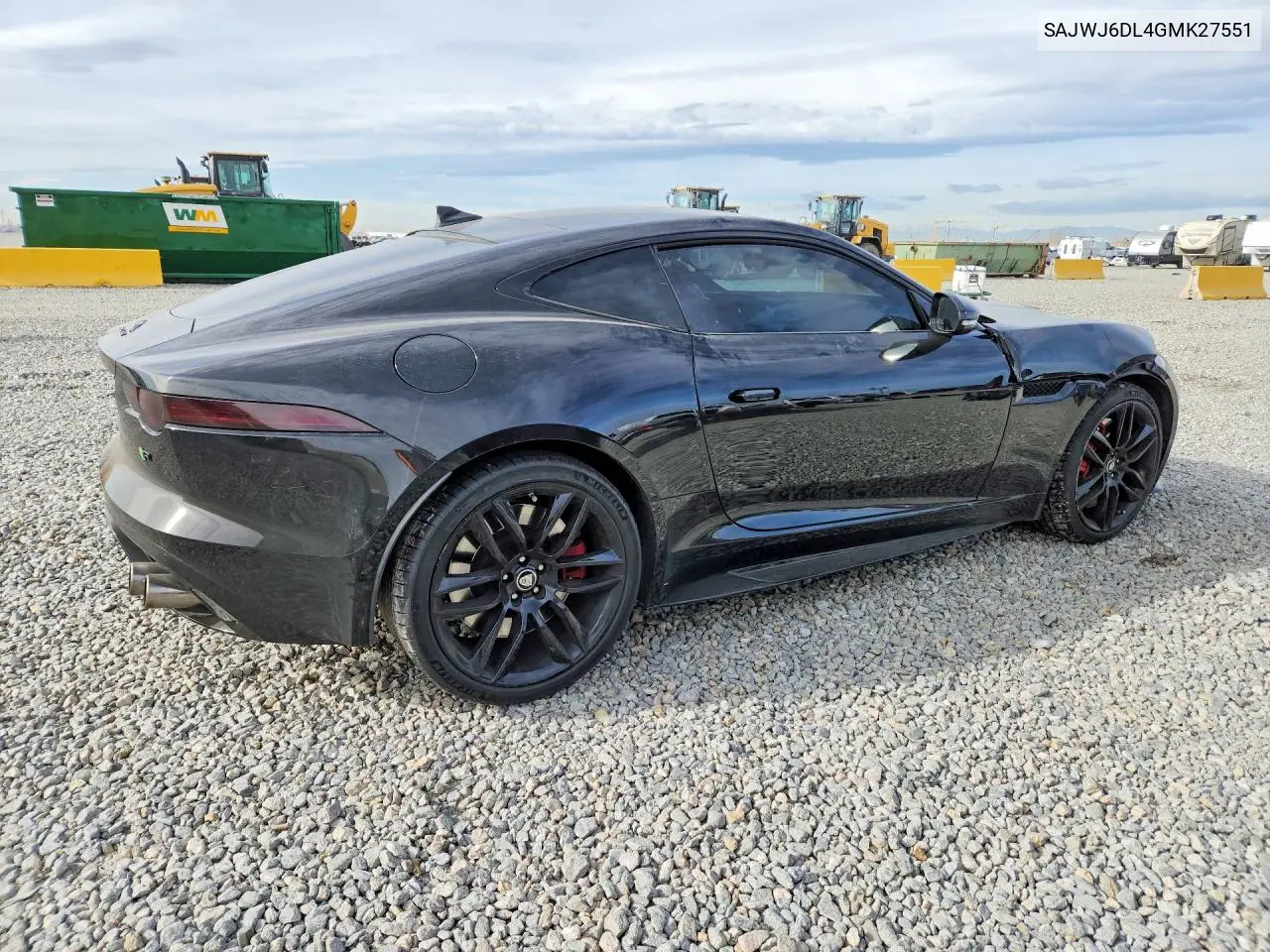 2016 Jaguar F-Type R VIN: SAJWJ6DL4GMK27551 Lot: 47432846