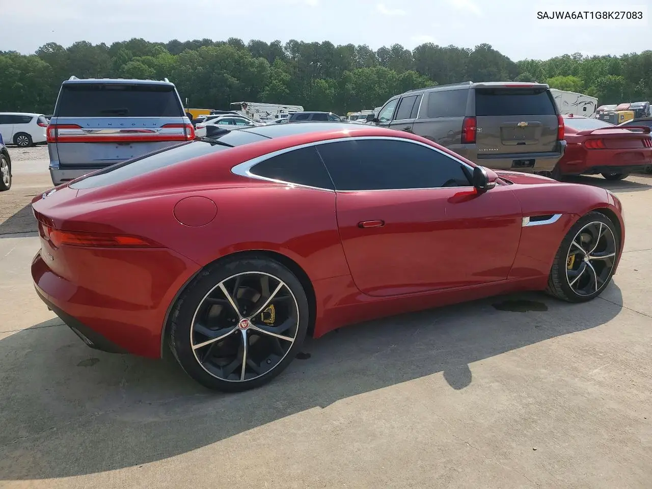 2016 Jaguar F-Type VIN: SAJWA6AT1G8K27083 Lot: 51421596
