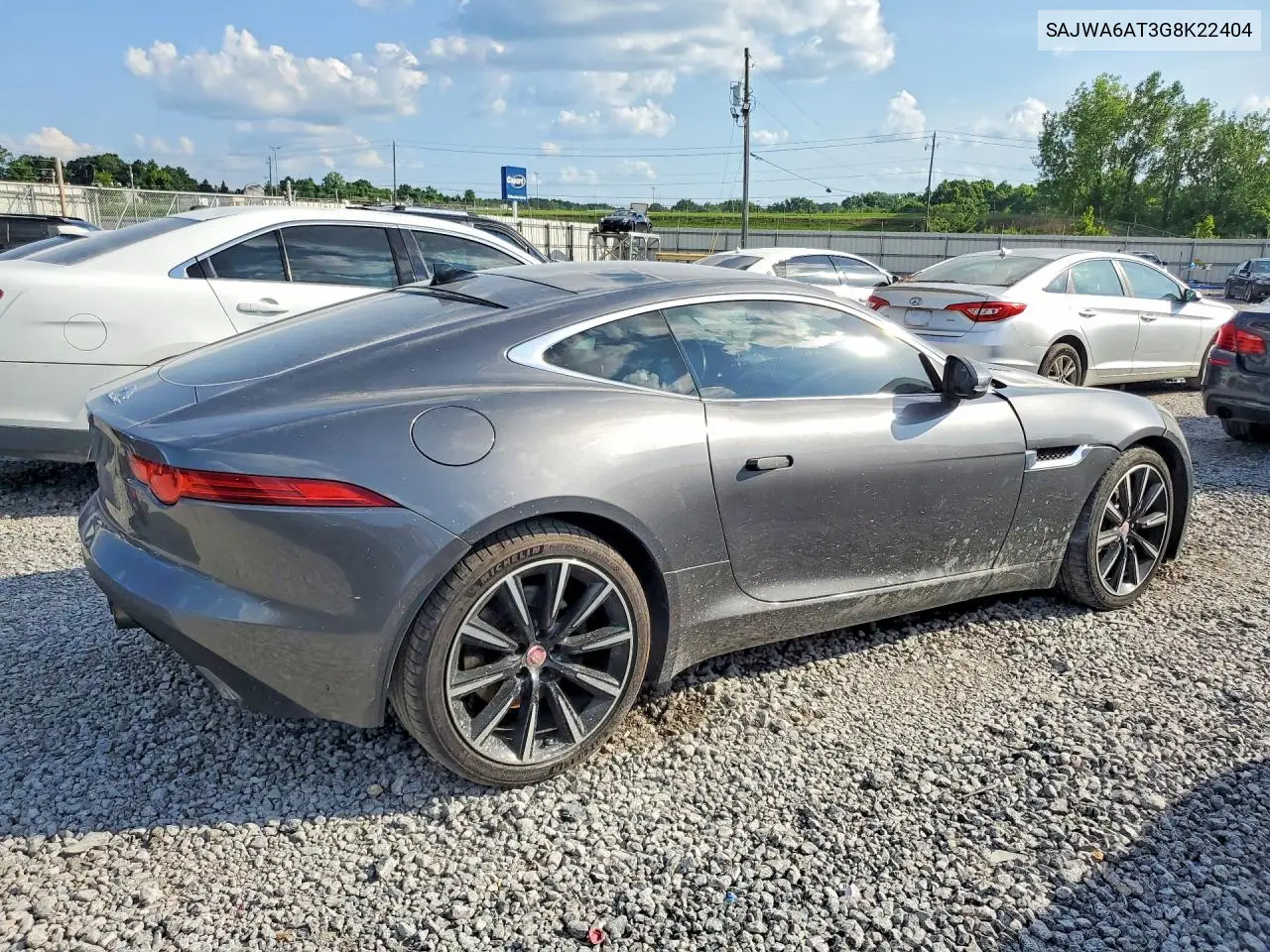 2016 Jaguar F-Type VIN: SAJWA6AT3G8K22404 Lot: 56610006