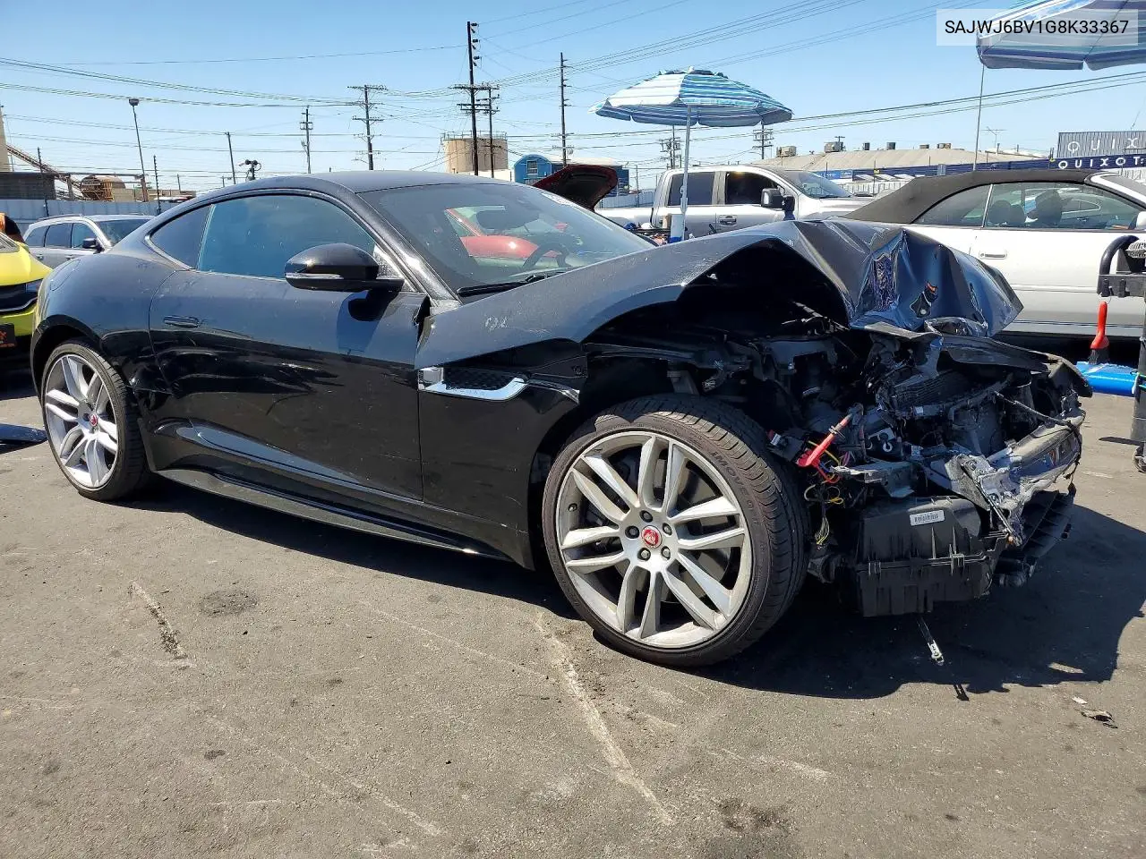 2016 Jaguar F-Type S VIN: SAJWJ6BV1G8K33367 Lot: 59145536