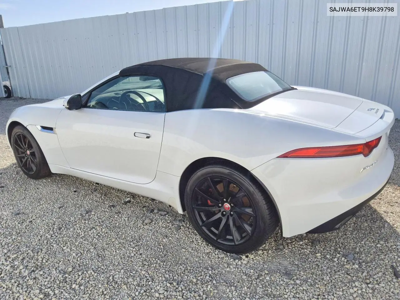 2017 Jaguar F-Type VIN: SAJWA6ET9H8K39798 Lot: 58797026