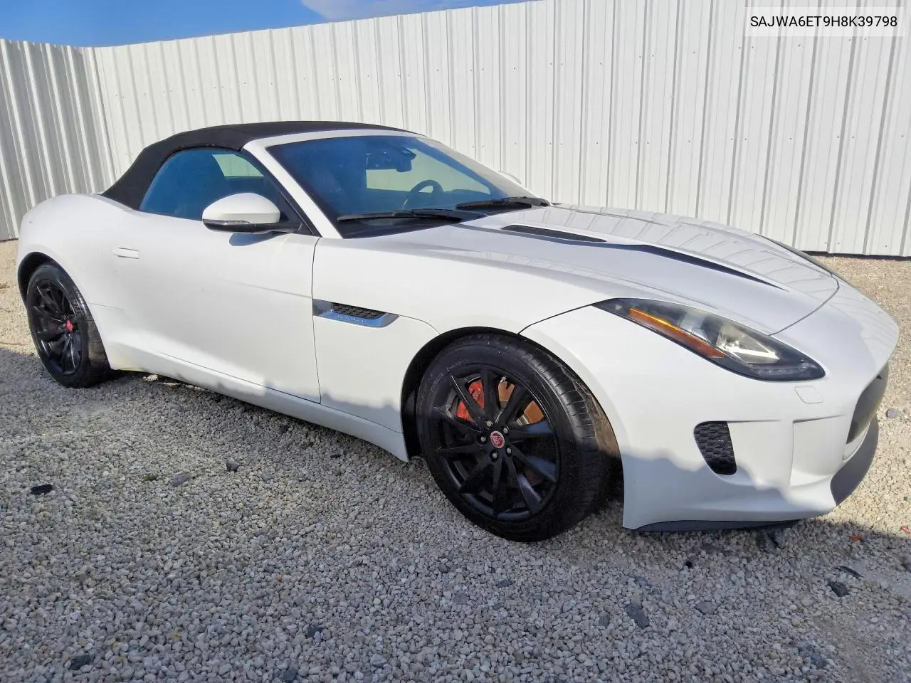 2017 Jaguar F-Type VIN: SAJWA6ET9H8K39798 Lot: 58797026