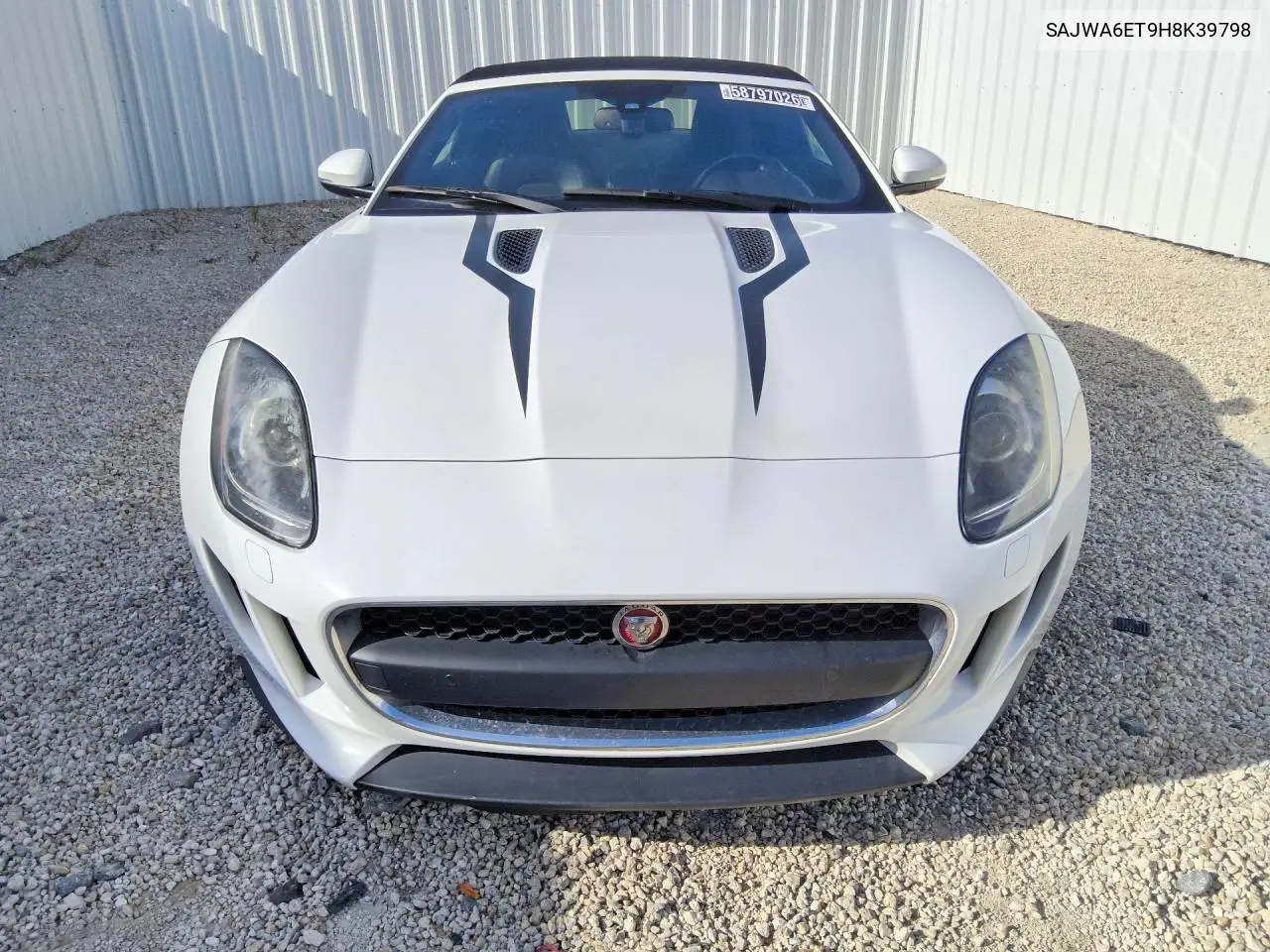 2017 Jaguar F-Type VIN: SAJWA6ET9H8K39798 Lot: 58797026