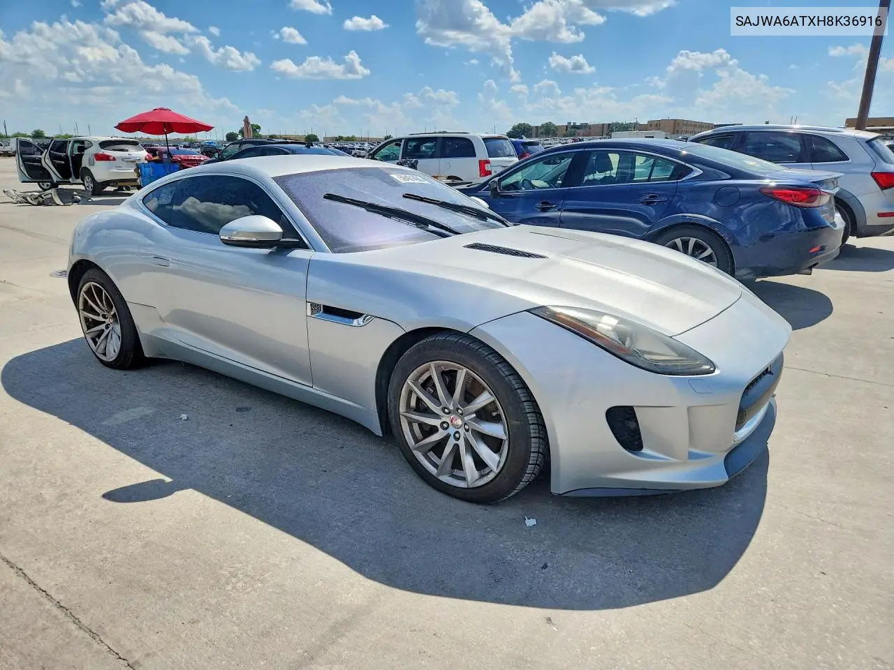 2017 Jaguar F-Type VIN: SAJWA6ATXH8K36916 Lot: 59401406