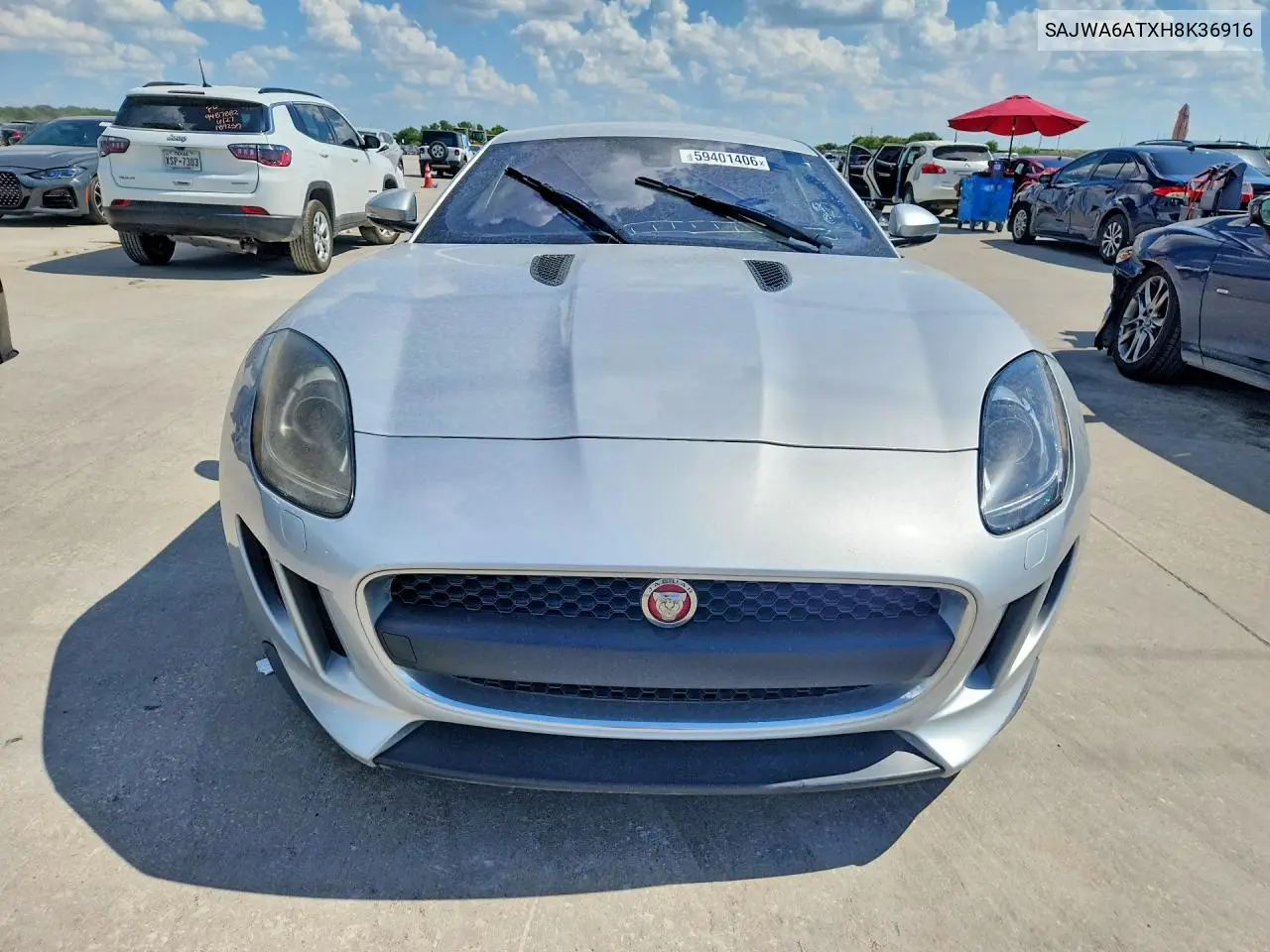 2017 Jaguar F-Type VIN: SAJWA6ATXH8K36916 Lot: 59401406