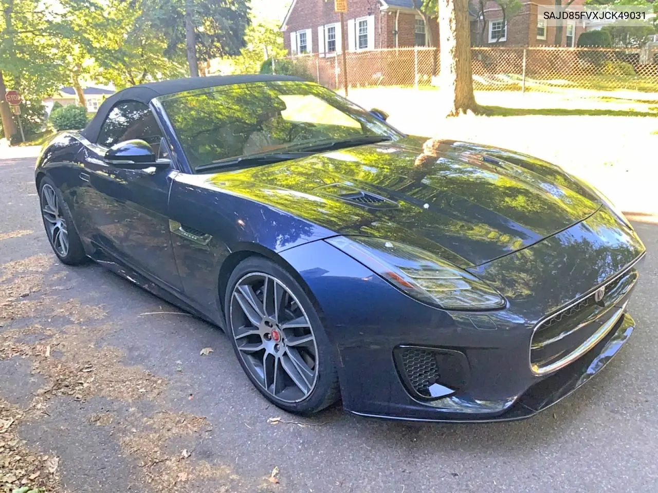 2018 Jaguar F-Type R Dynamic VIN: SAJD85FVXJCK49031 Lot: 56149876