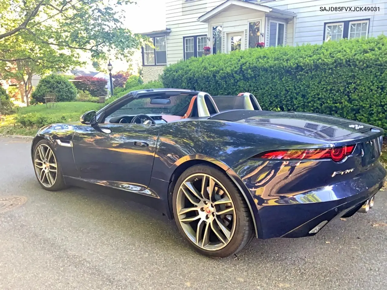 2018 Jaguar F-Type R Dynamic VIN: SAJD85FVXJCK49031 Lot: 56149876